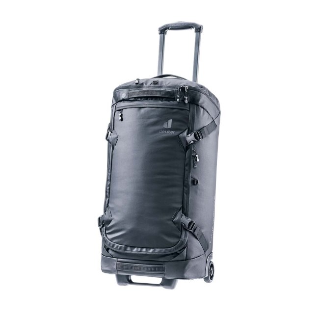 Svart Deuter Aviant Duffle Pro Movo 60