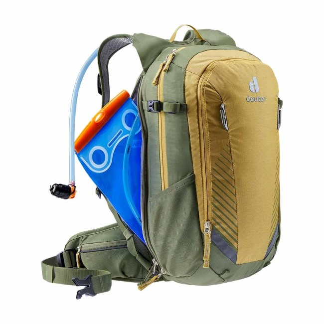 Compact Exp 14 Deuter Grafit-svart/karamell-khaki