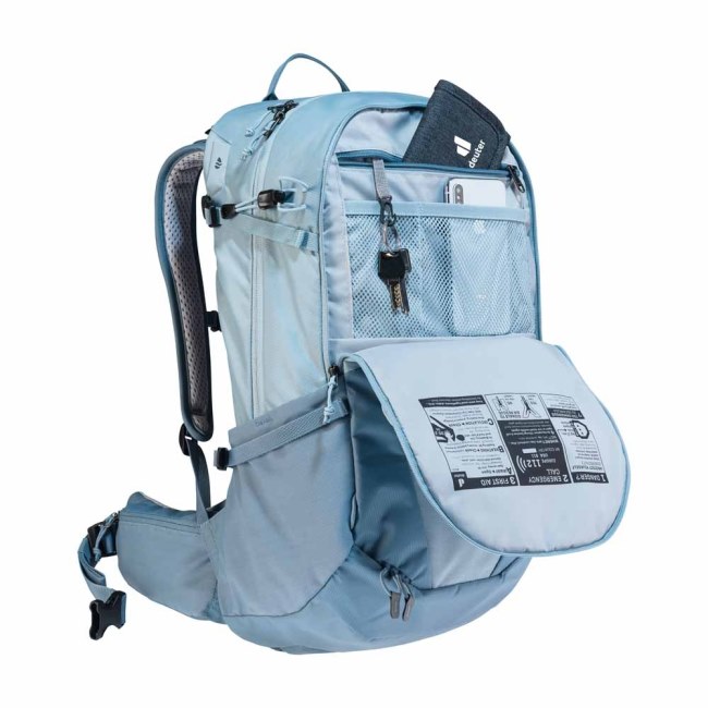 Futura 25 Sl Deuter Skymning-skifferblå/grafit-skiffer/skogs-jade