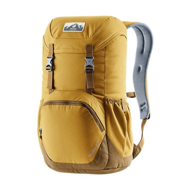 Walker 20 Grafit-svart/karamell-lera/jade-murgröna Deuter