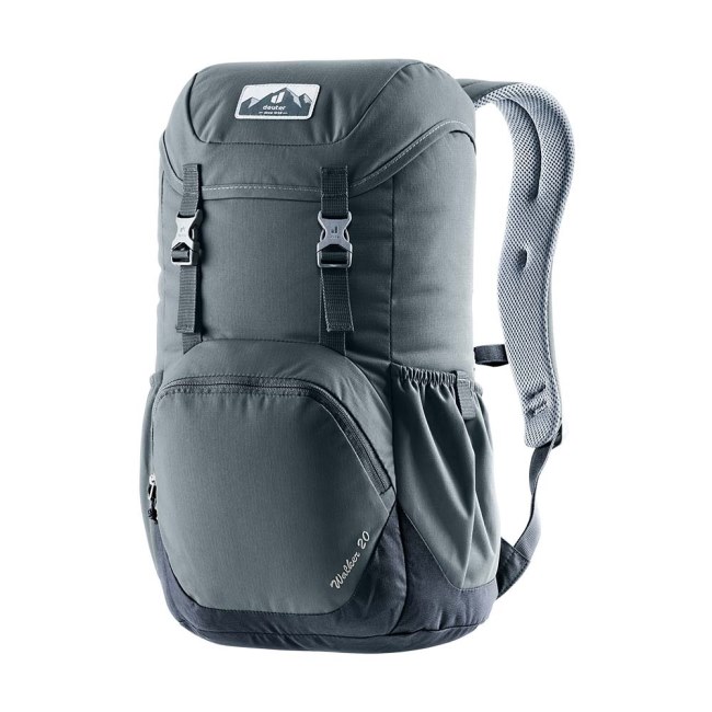 Walker 20 Grafit-svart/karamell-lera/jade-murgröna Deuter
