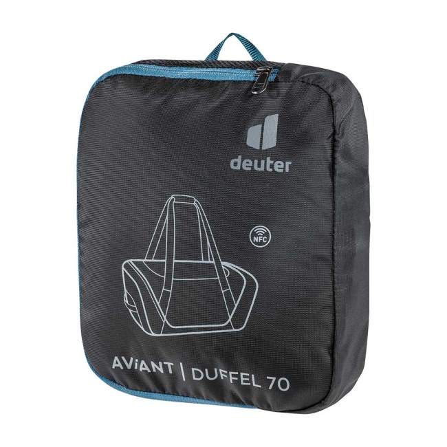 Svart Aviant Duffle 70 Deuter